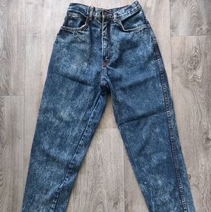 Filippo Totti VTG High Waist Acid Wash Mom Jeans